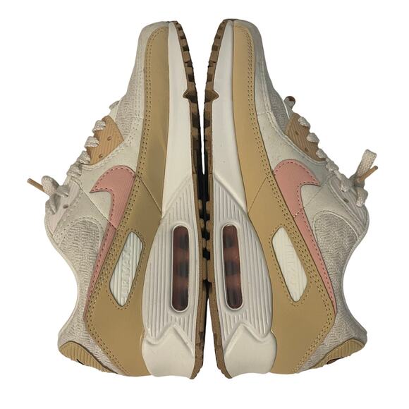 Nike Air Max 90 SE Running Shoes Sun Club DJ9997-101 Womens 9 Sail Arctic Orange - Picture 5 of 13